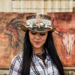 1-Marlow-True-Love-Brown-Ladies-Leather-Top-Hat-American-Hat-Makers