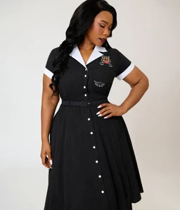 unique-vintage-plus-size-black-cat-embroidered-alexis-swing-dress-7890888