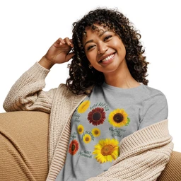 Sunflowers-athletic-heather-front-1